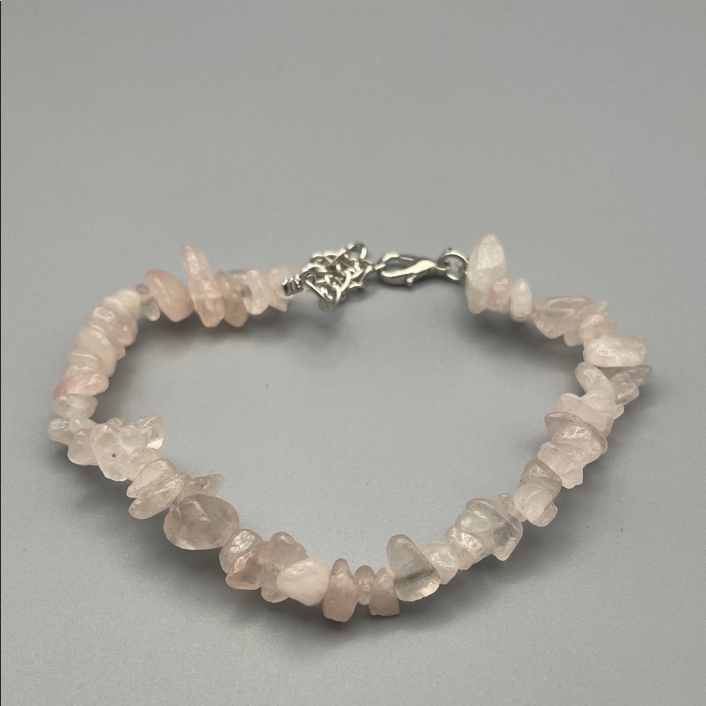 Elegant Pink Stone Bracelet